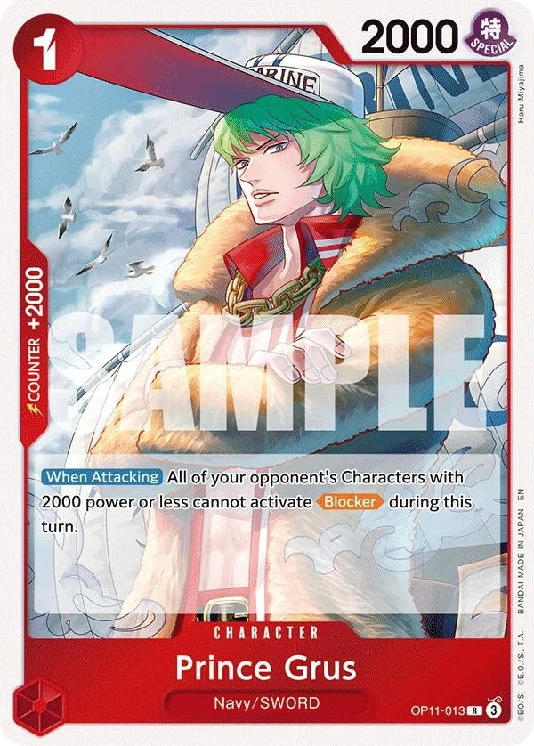 Prince Grus (OP11-013) (A Fist of Divine Speed) (OP11)