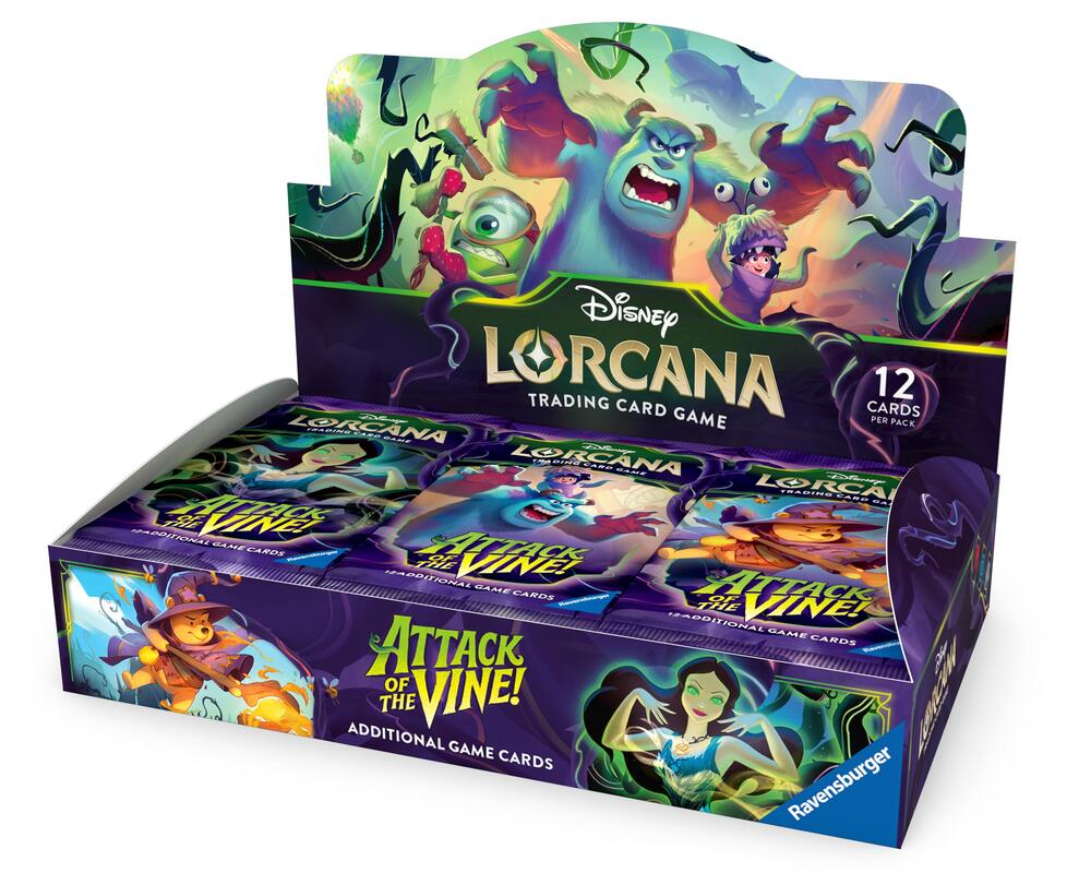 Disney Lorcana Attack of the Vine Booster Box
