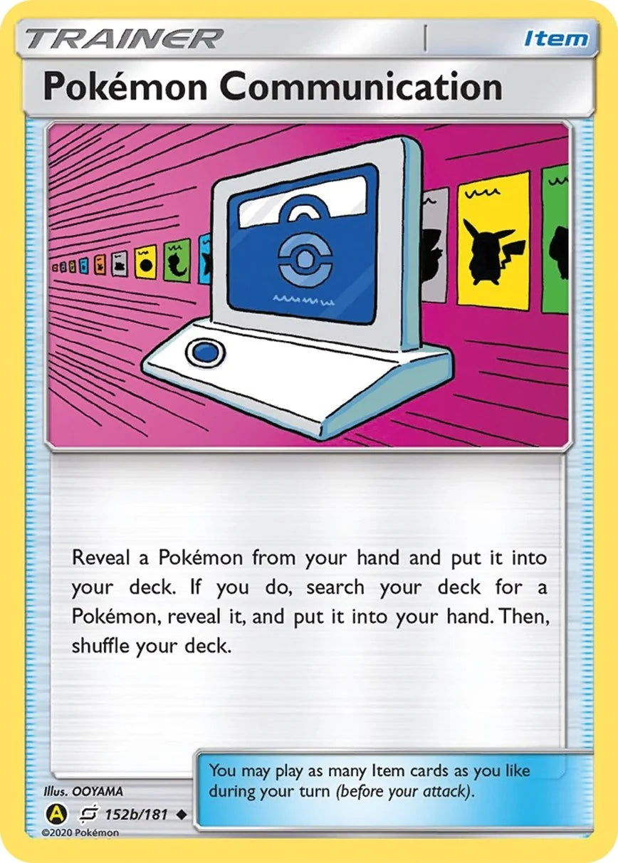 Pokemon Communication - 152b/181 (152b/181) (Alternate Art Promos) (PR)