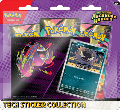 Pokémon Mega Evolution Ascended Heroes Tech Sticker Collection
