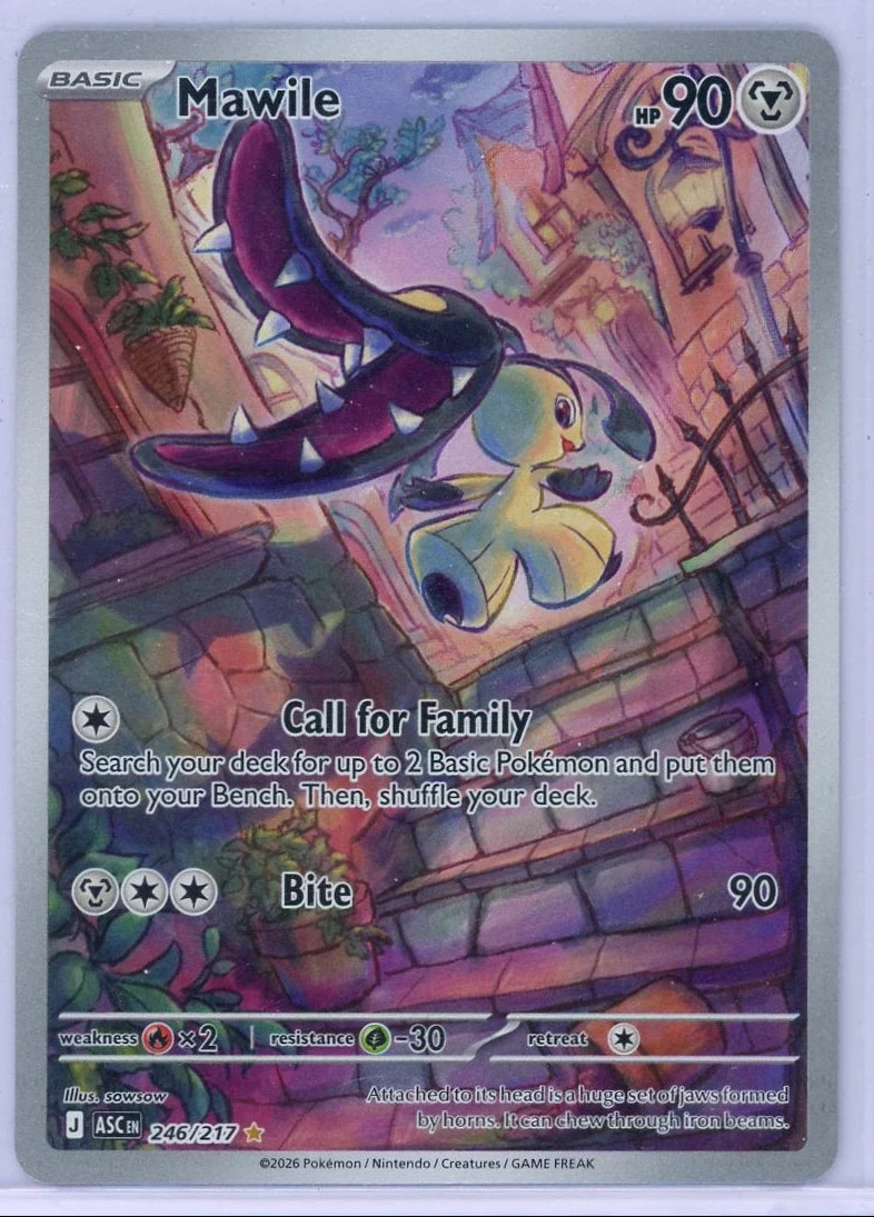 Mawile Pokémon Ascended Heroes Illustration Rare #246/217