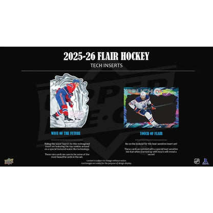 2025-26 Upper Deck Flair Hockey Hobby Box [Contact Us To Order]