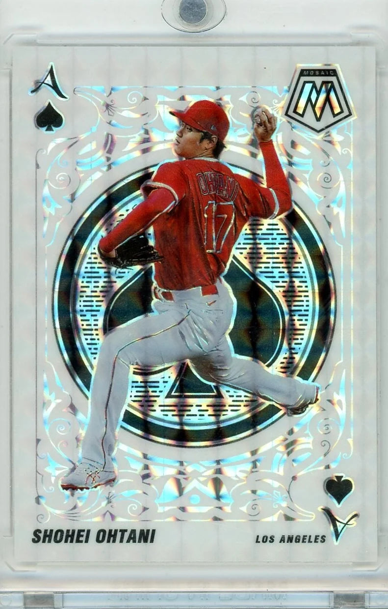 Shohei Ohtani 2022 Panini Mosaic Aces Mosaic prizm