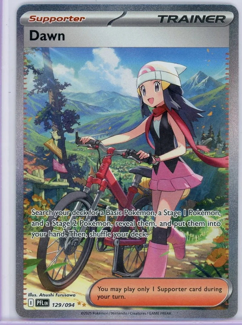 Dawn Pokémon Phantasmal Flames Special Illustration Rare #129/094
