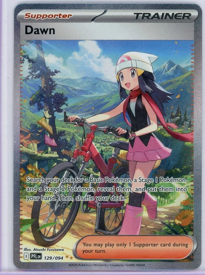 Dawn Pokémon Phantasmal Flames Special Illustration Rare #129/094