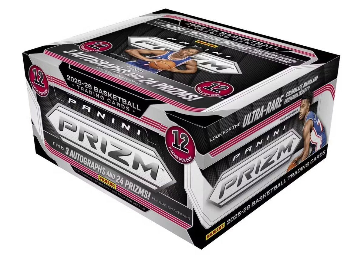 2025-26 Panini Prizm Basketball Hobby 12 Box Case