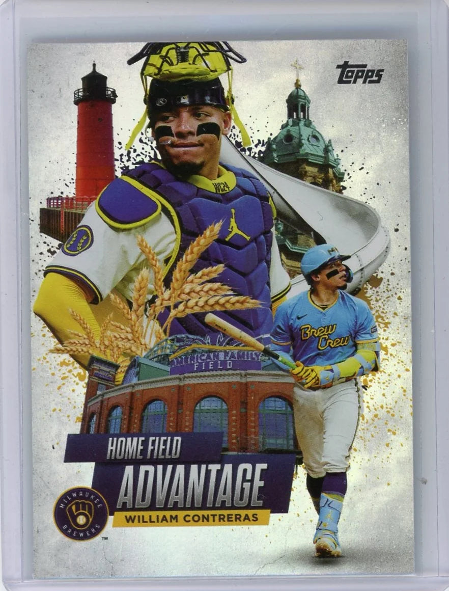 William Contreras 2025 Topps Home Field Advantage
