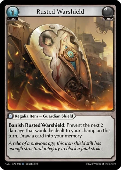 Rusted Warshield (026) (Alchemical Revolution) (ALC)