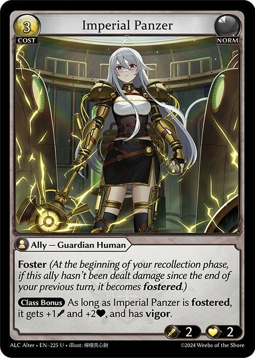 Imperial Panzer (225) (Alchemical Revolution Alter Edition) (ALC Alter)