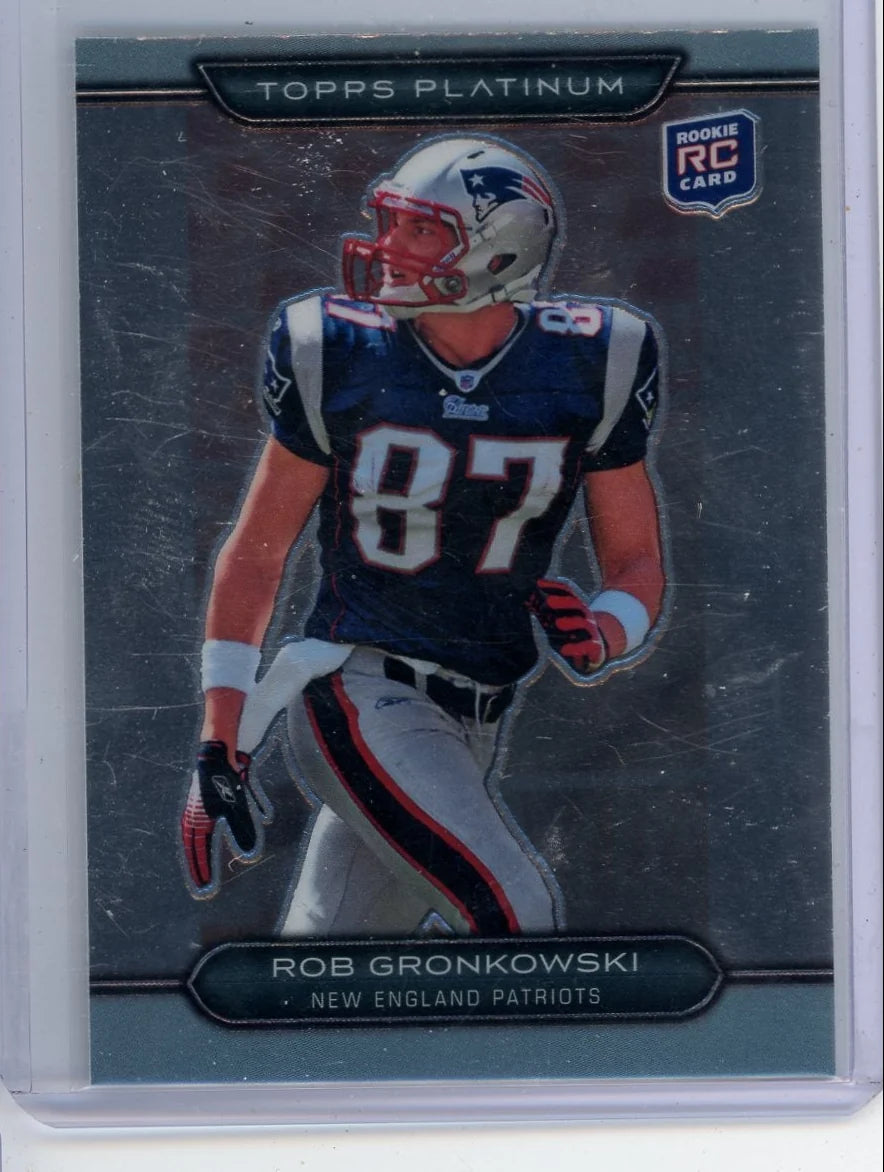Rob Gronkowski 2010 Topps Platinum base RC
