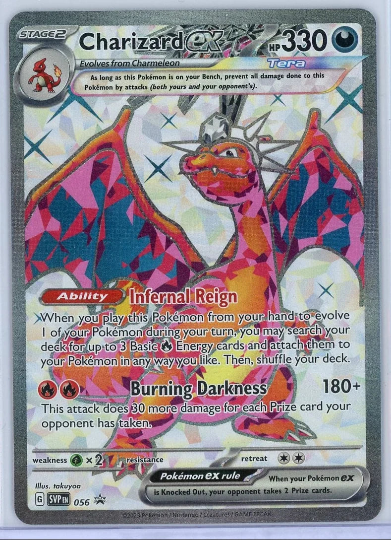 Charizard ex Pokémon Black Star Promo #056
