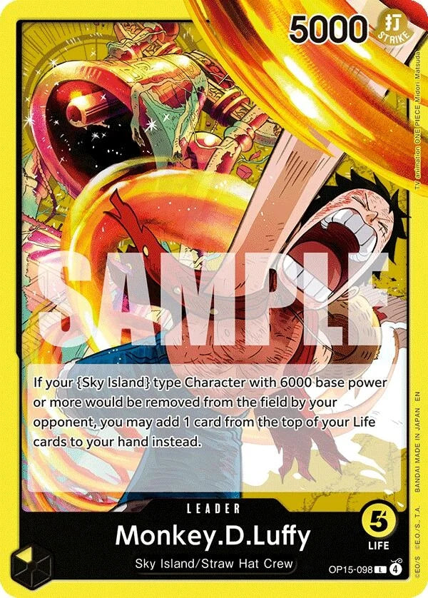 Monkey.D.Luffy (OP15-098) (OP15-098) (Adventure on Kami's Island) (OP15-EB04)