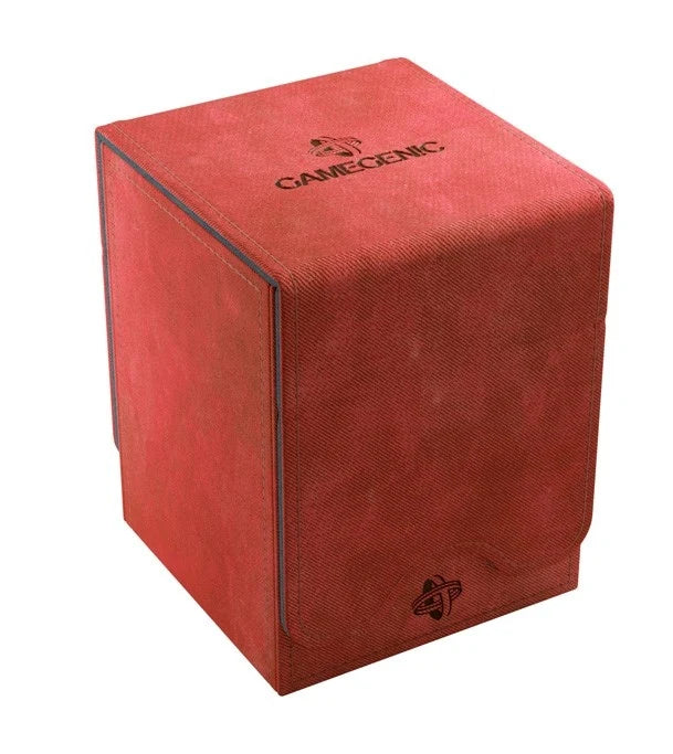GameGenic Squire Deck Box - Red (Holds 100+)