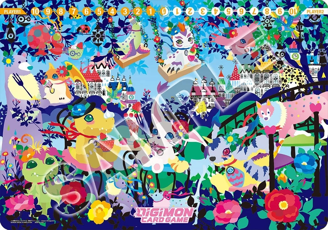 Digimon Card Game: Floral Fun Playmat