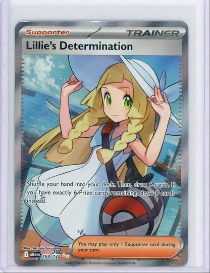 Lillie's Determination Pokémon Mega Evolution Base Set #169/132