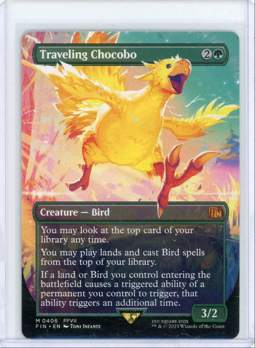 Traveling Chocobo Magic the Gathering Final Fantasy #0406