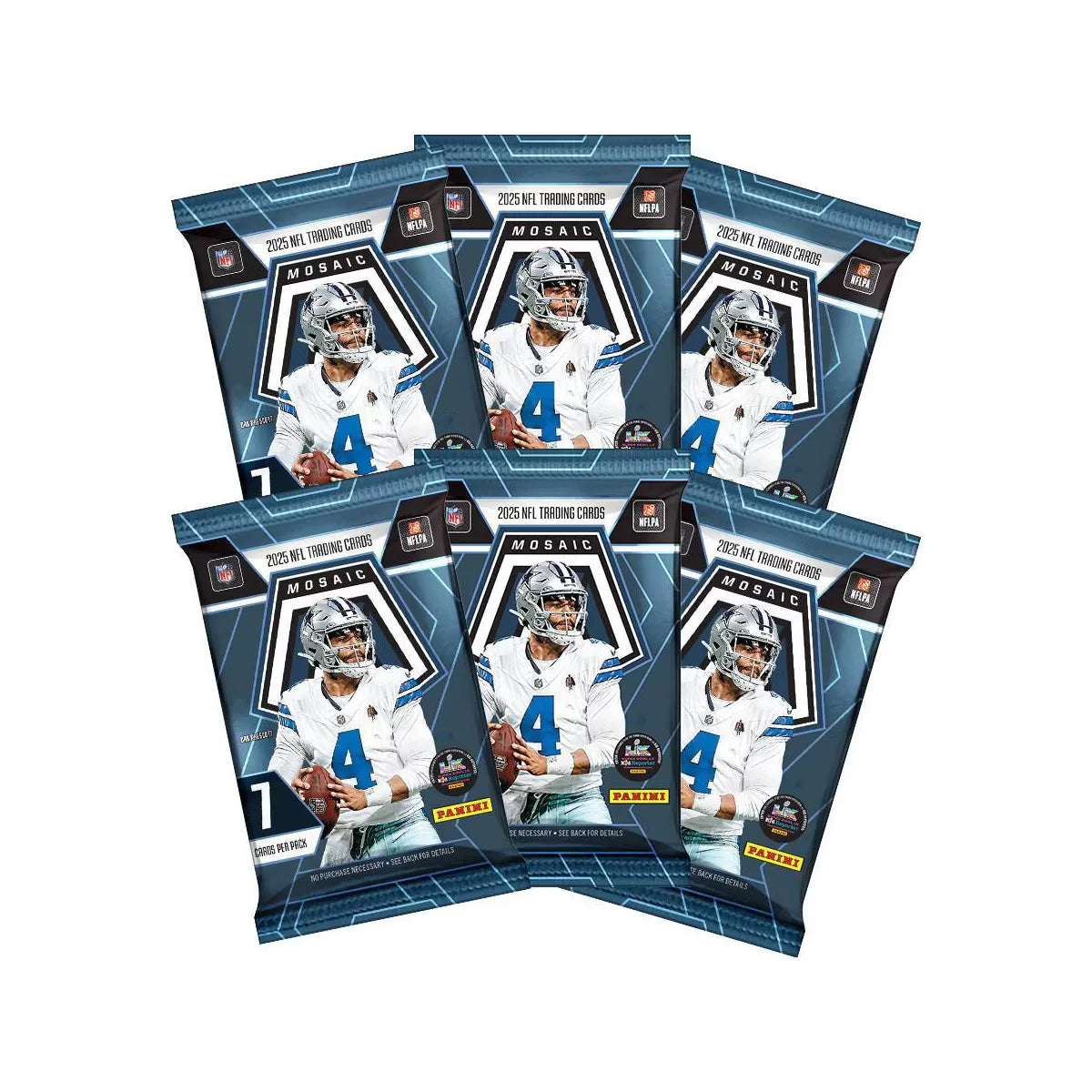 2025 Panini Mosaic Football Retail Mega Box