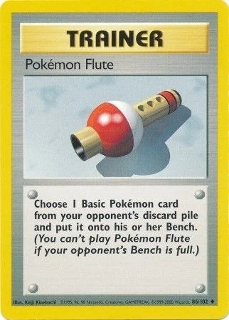 Pokemon Flute (086/102) (Base Set) (BS)