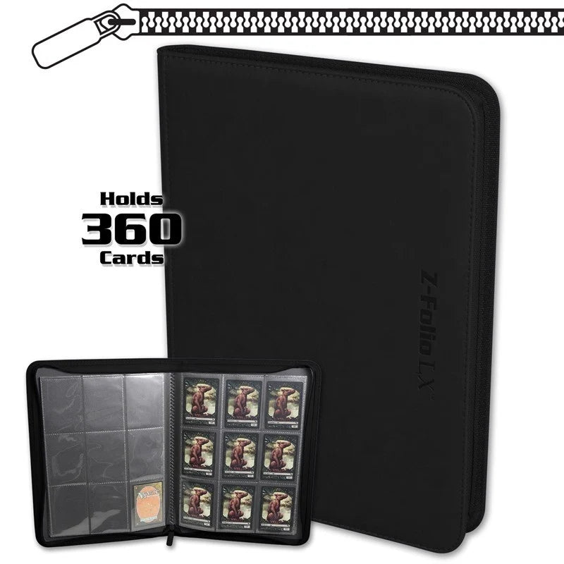 Z-Folio 9-Pocket LX Album - Black