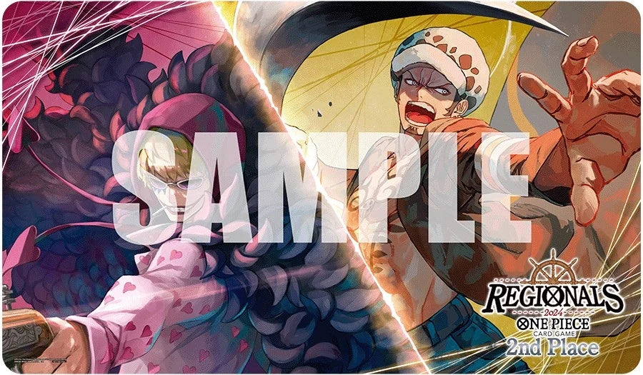 One Piece Card Game: 2024 Regional 2nd Place Playmat
