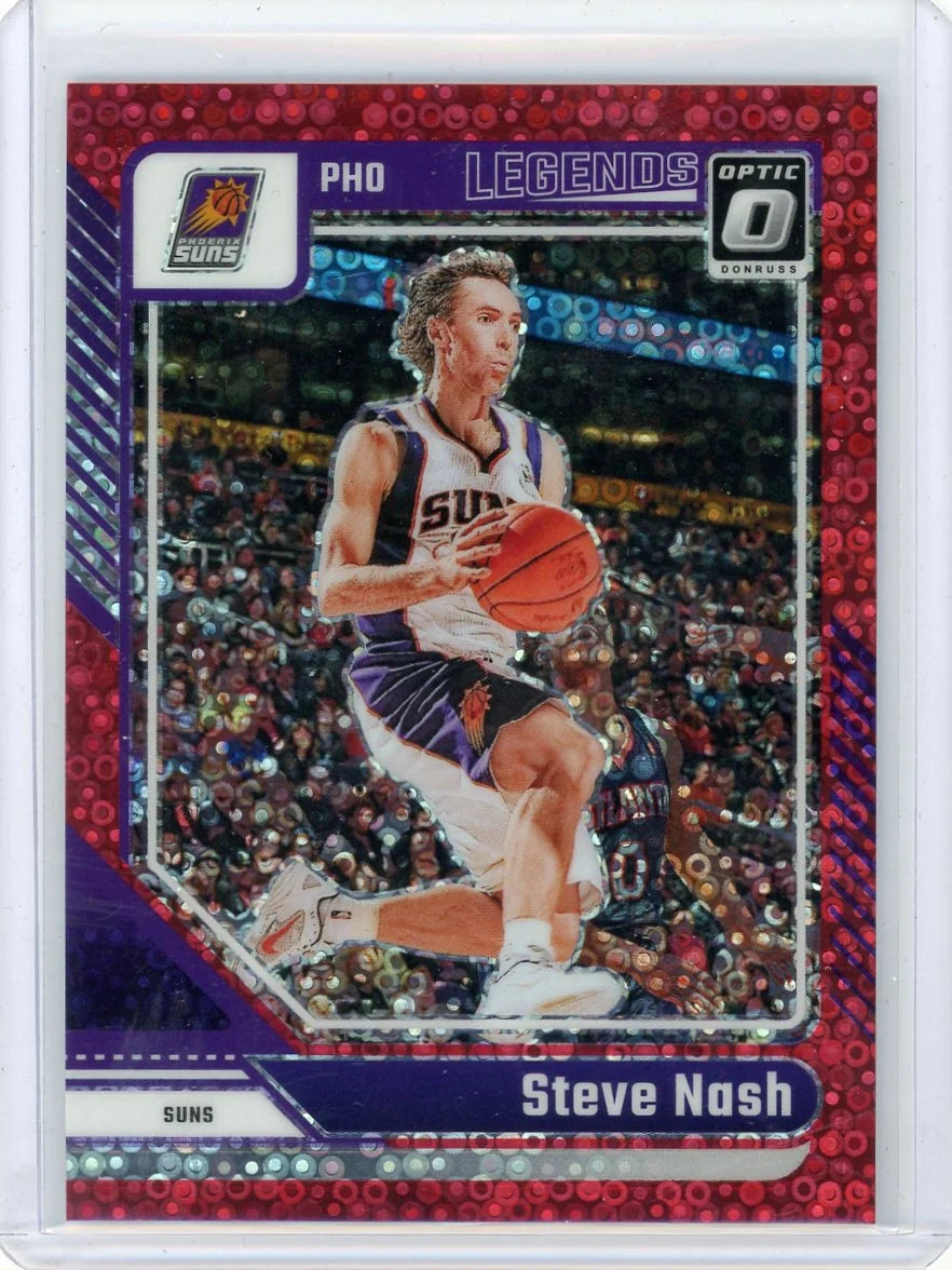 Steve Nash 2024-25 Panini Donruss Optic Legends Fast Break Red #'d 44/75