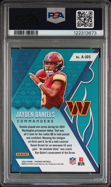 Jayden Daniels 2024 Phoenix Archetype SP PSA 10 RC