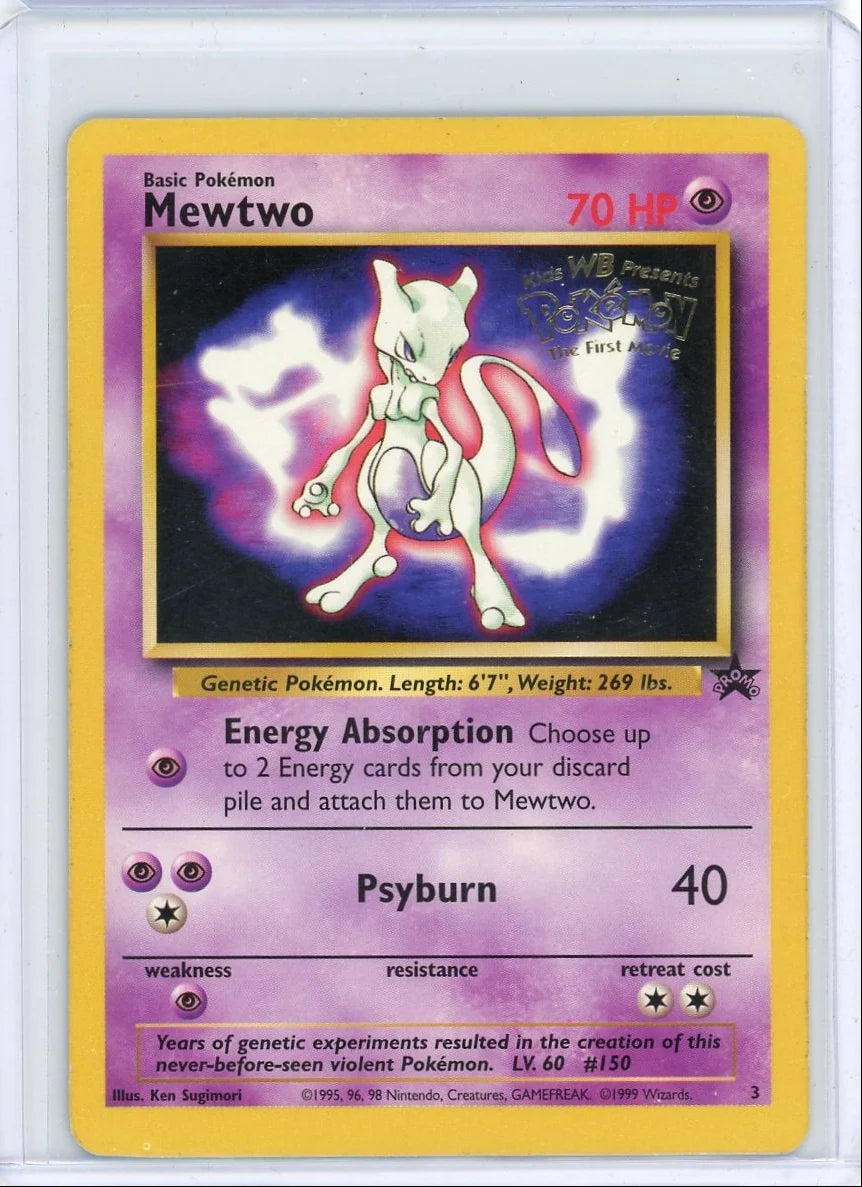 Mewtwo Pokémon Movie WOTC Promo #3