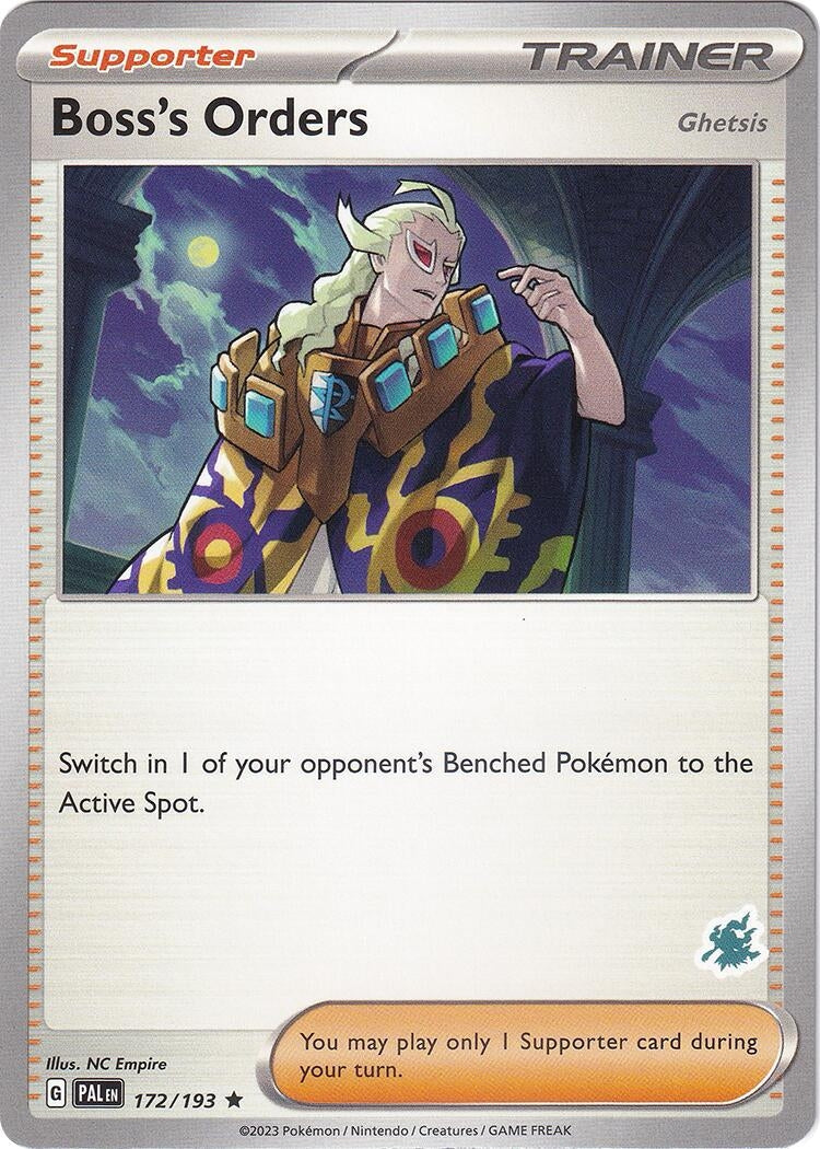 Boss's Orders - Darkrai Deck (172/193) (Battle Academy 2024) (BA24)