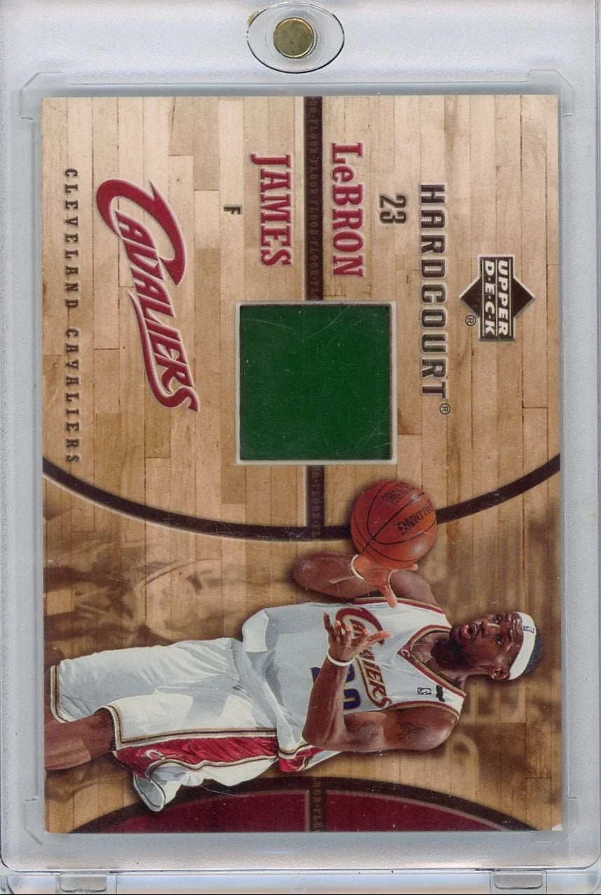 LeBron James 2006-07 Upper Deck Hardcourt Game-Used Relic