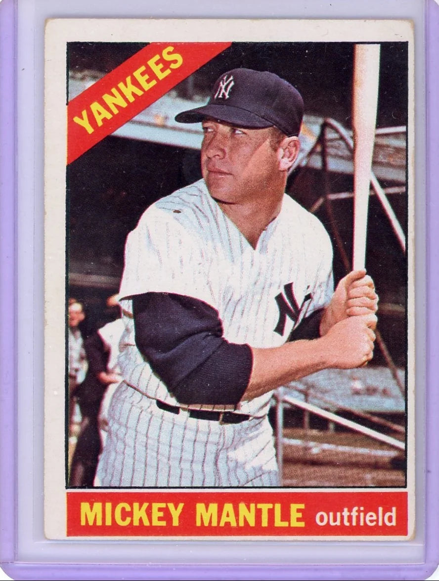 Mickey Mantle 1966 Topps #50 (OC)