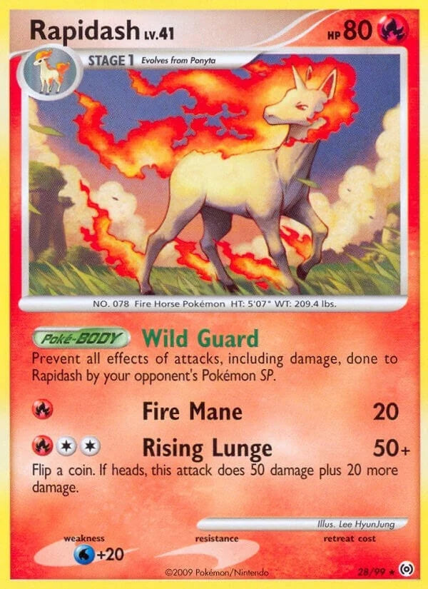 Rapidash (28) (28/99) (Arceus) (AR)