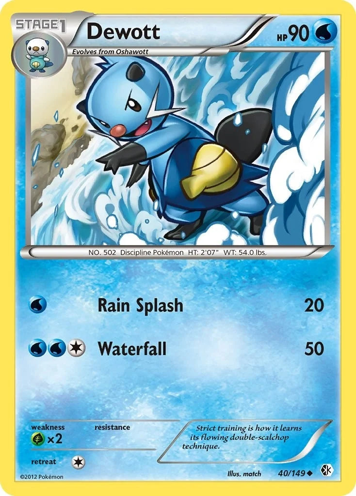 Dewott (40/149) (Boundaries Crossed) (BCR)
