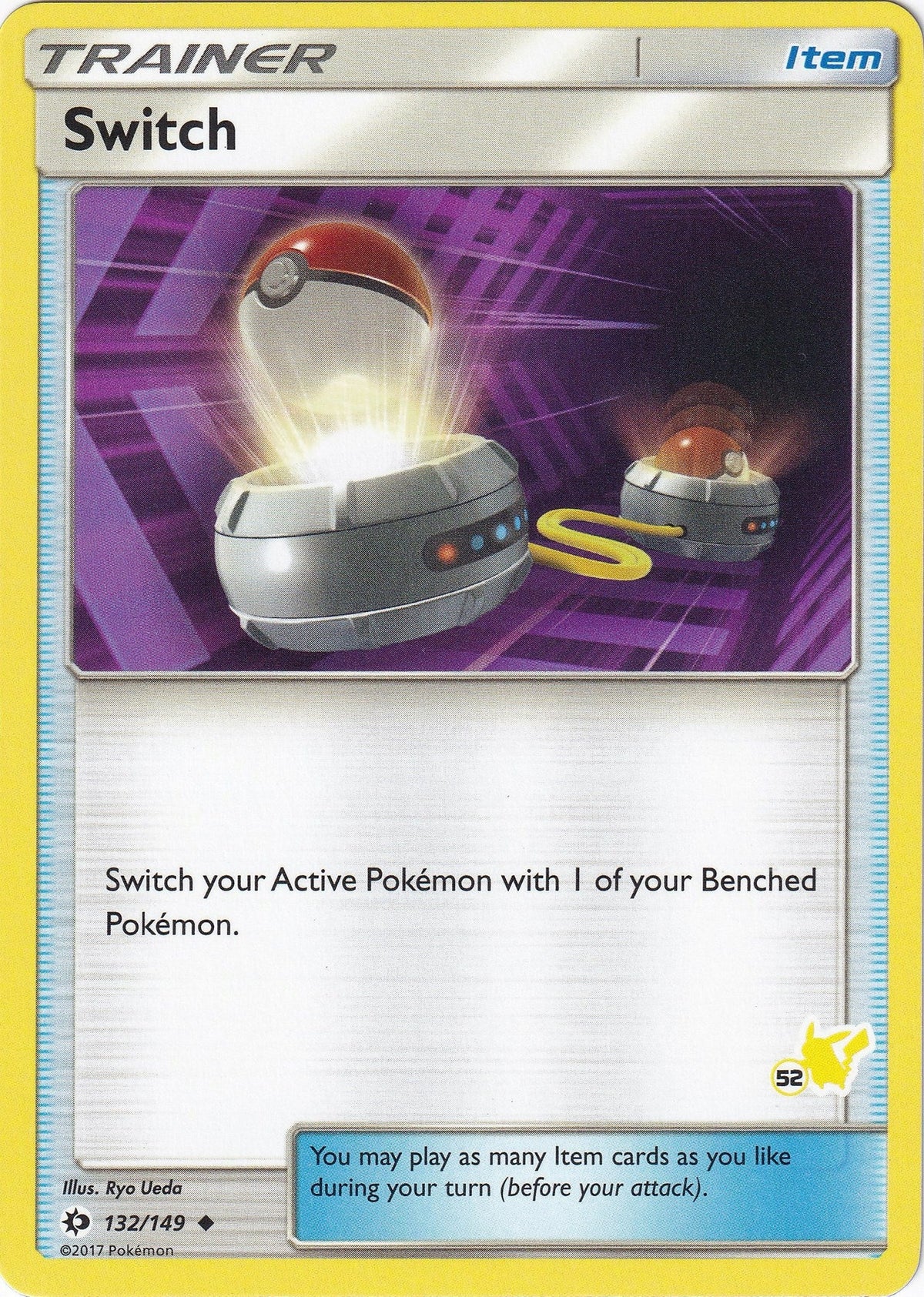 Switch - 132/149 (#52 Pikachu Stamped) (132/149) (Battle Academy) (BTA)