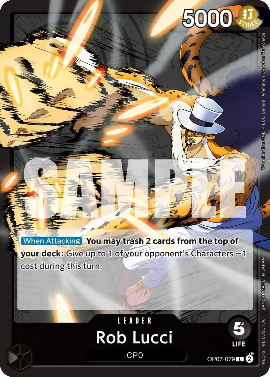 Rob Lucci (079) (OP07-079) (500 Years in the Future) (OP07)