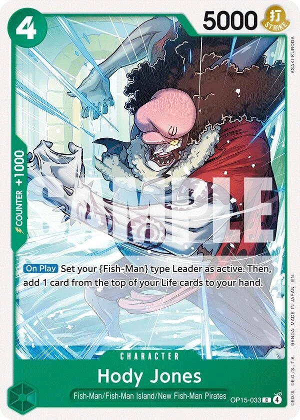 Hody Jones (OP15-033) (Adventure on Kami's Island) (OP15-EB04)