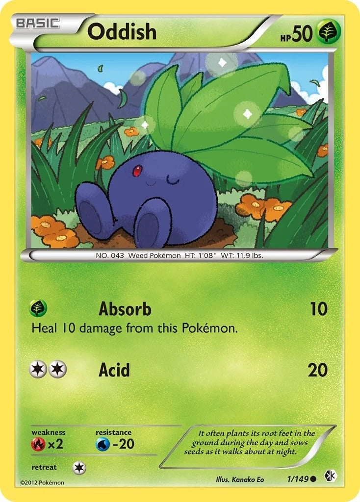 Oddish (1/149) (Boundaries Crossed) (BCR)