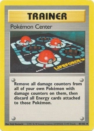 Pokemon Center (085/102) (Base Set) (BS)