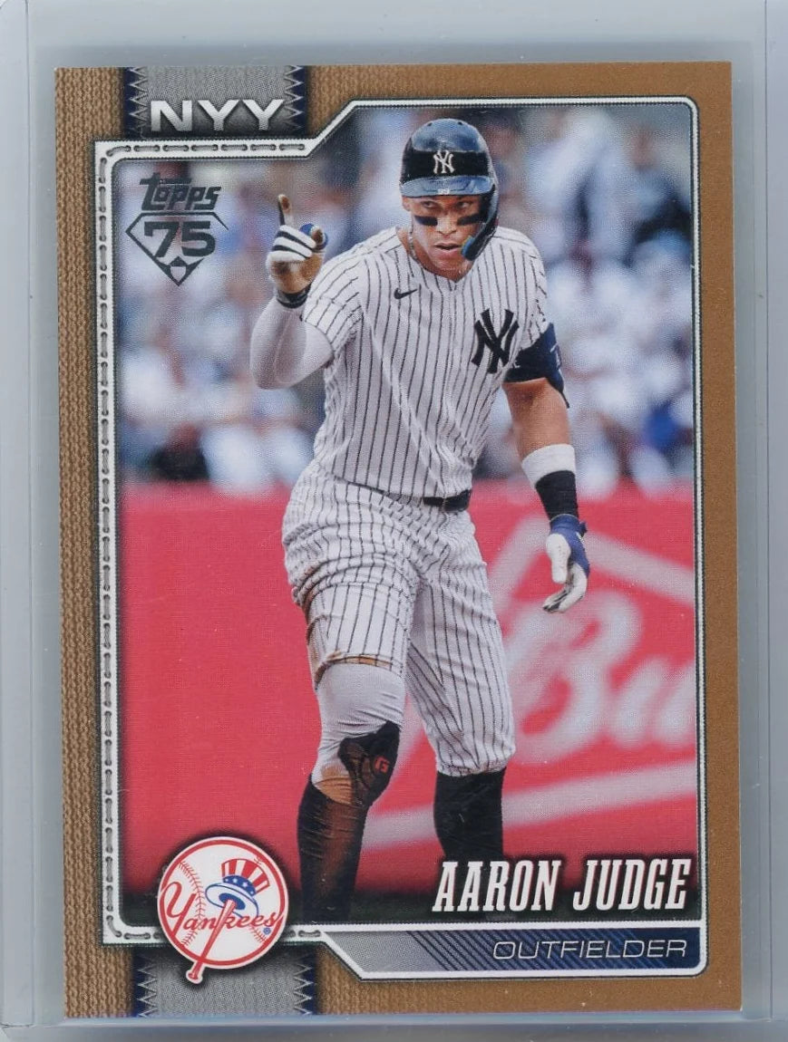 Aaron Judge 2026 Topps Series 1 Gold Parallel #'d 1905/2026