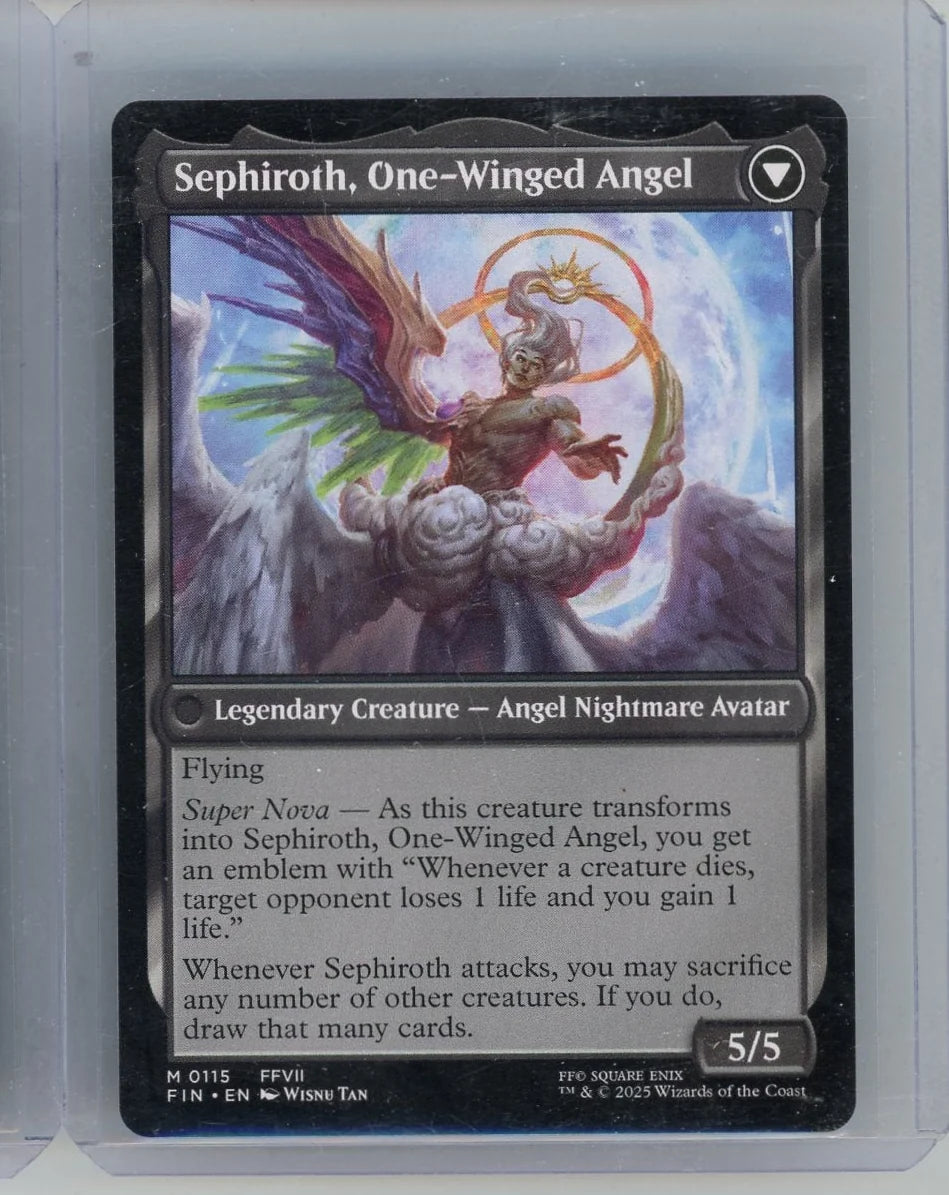 Sephiroth, Fabled SOLDIER Magic the Gathering Final Fantasy #0115