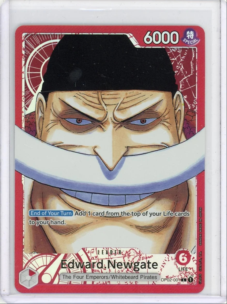 Edward Newgate One Piece Paramount War Alt. Art OP02-001