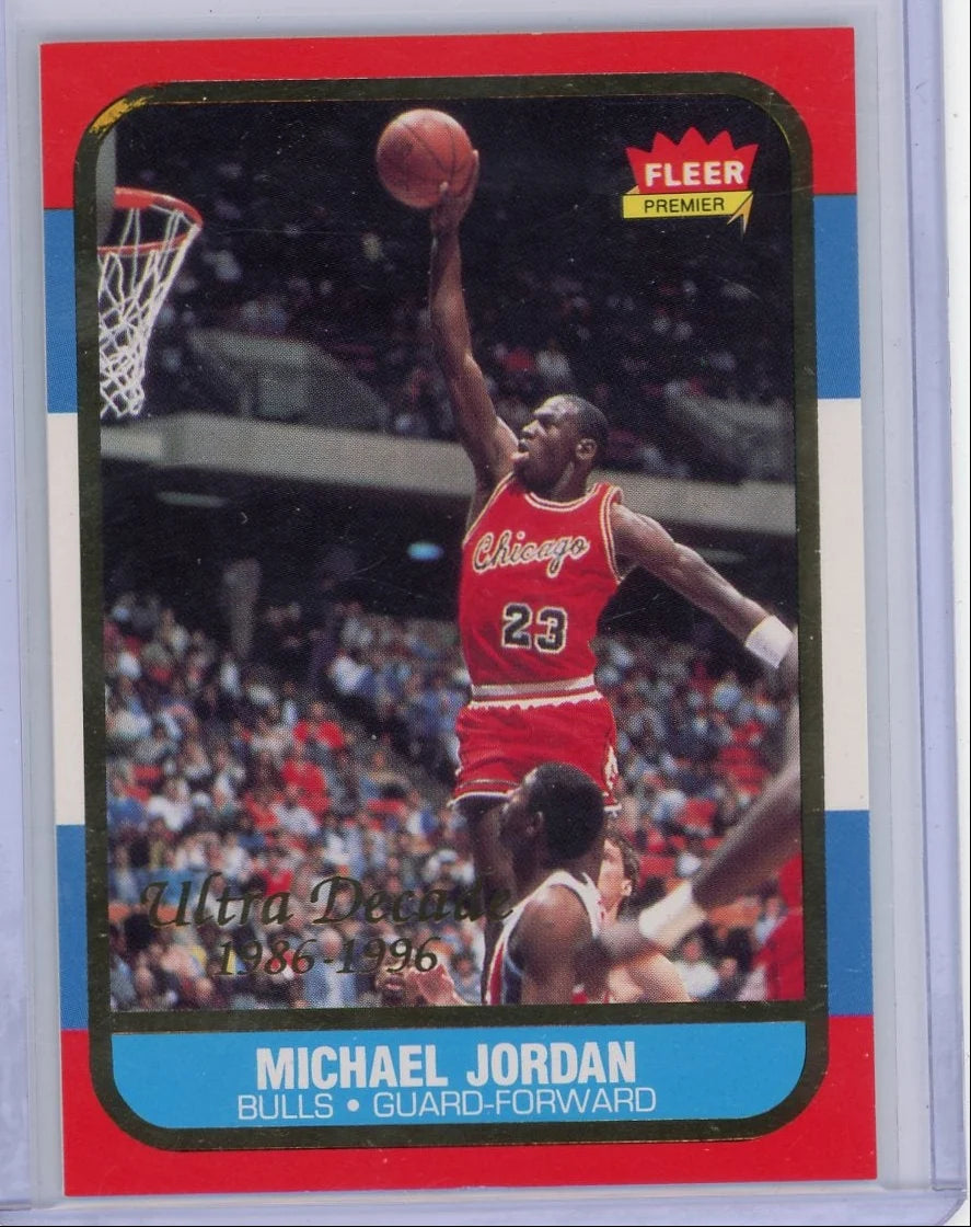 Michael Jordan 1996 Ultra Decade of Excellence #U-4