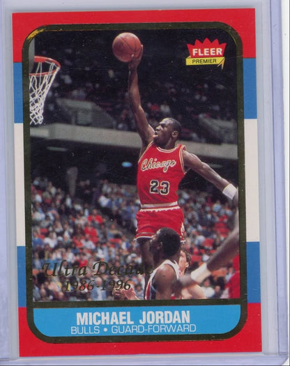 Michael Jordan 1996 Ultra Decade of Excellence #U-4