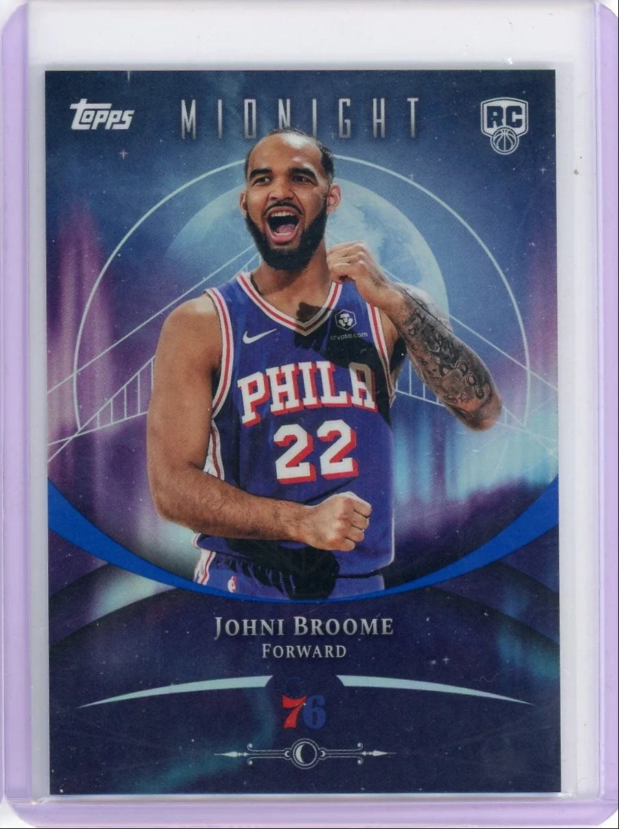 Johni Broome 2025 Topps Midnight Rookie
