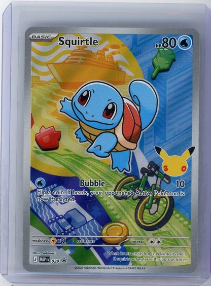 Squirtle Pokémon First Partner Promo #039