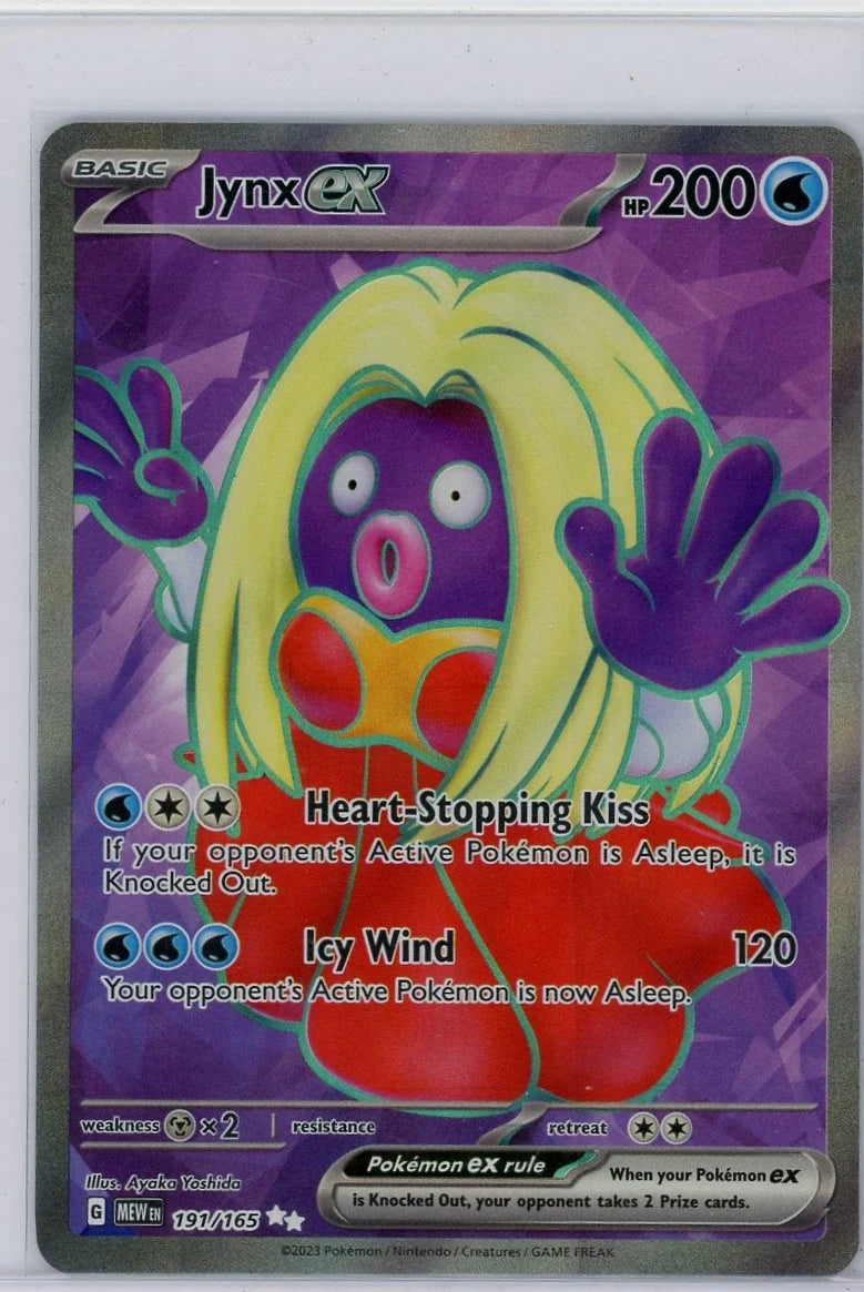 Jynx ex 2023 Pokemon 151 Full-art #181/165