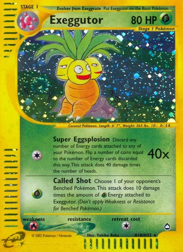 Exeggutor (H10) (H10/H32) (Aquapolis) (AQ)