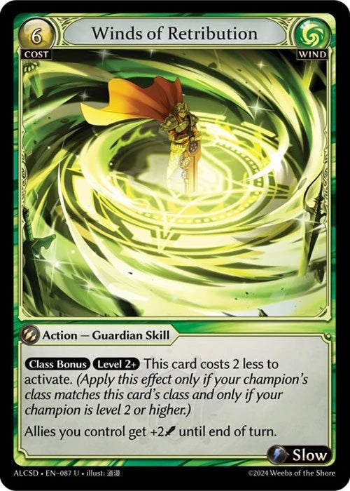Winds of Retribution (087) (Alchemical Revolution Starter Decks) (ALCSD)