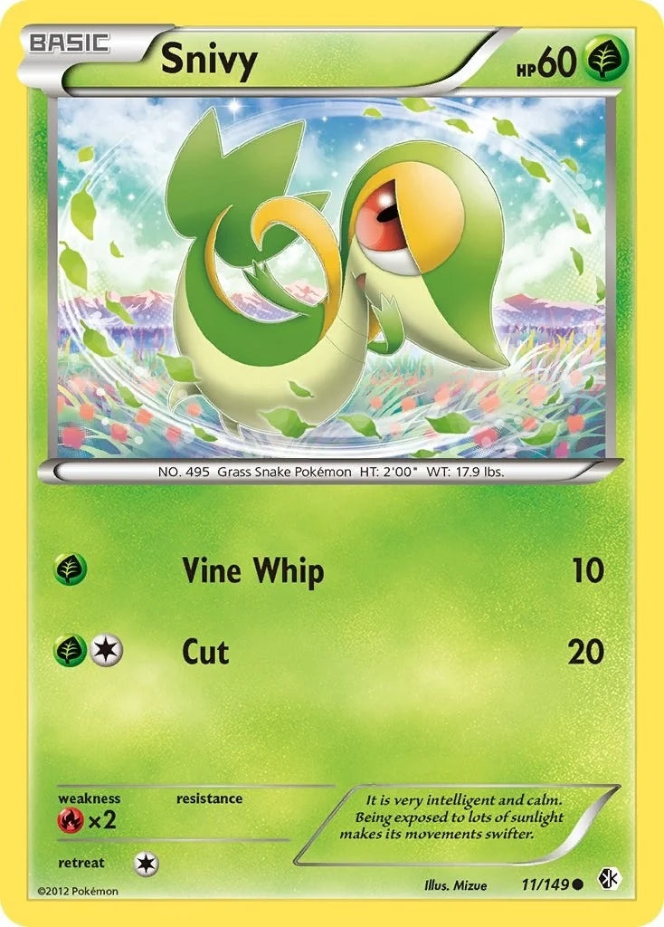 Snivy (11/149) (Boundaries Crossed) (BCR)