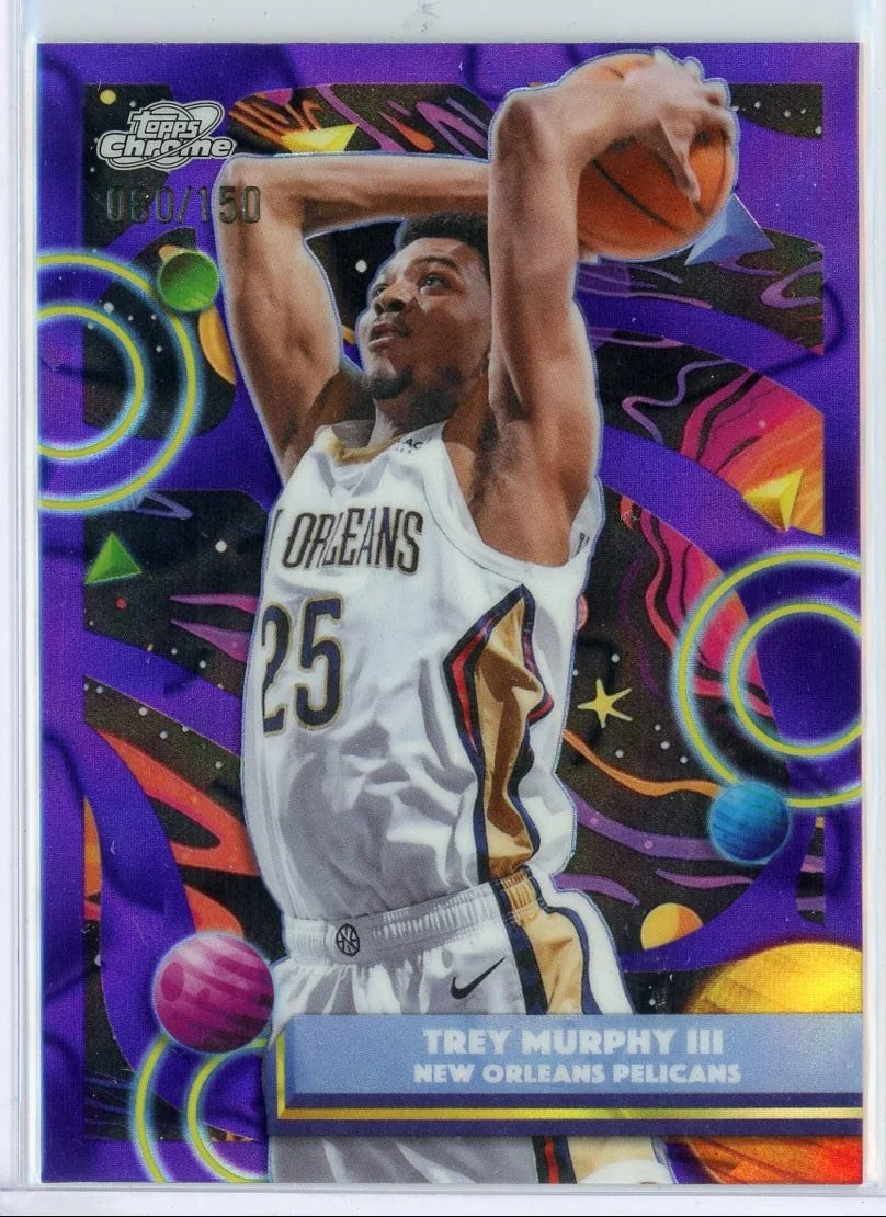 2025-2026 Trey Murphy III Topps Cosmic Chrome #64 Purple /150