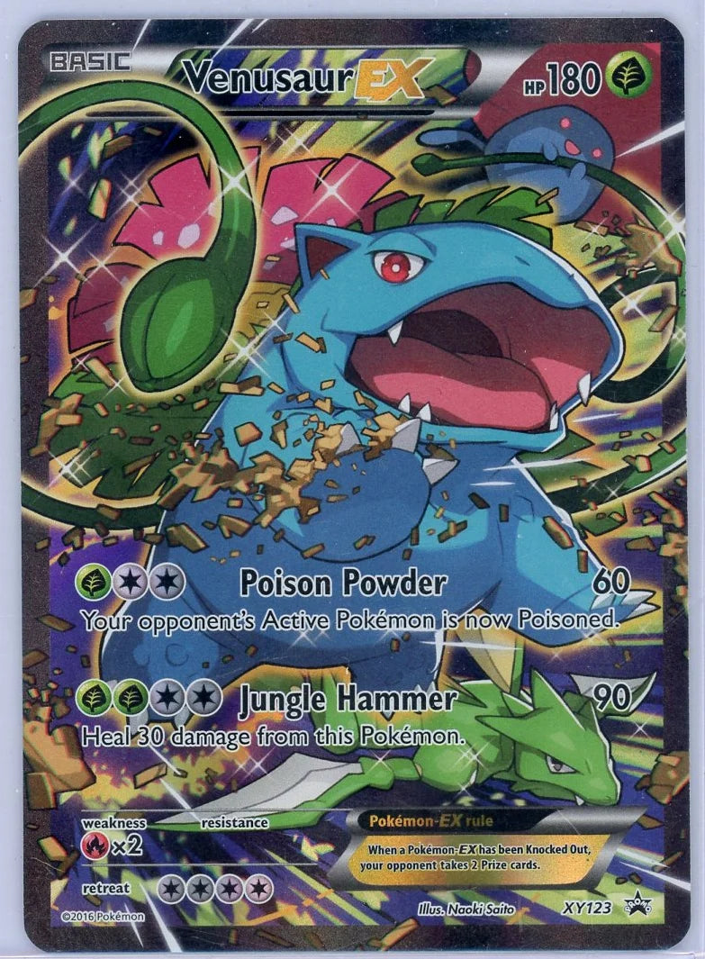 Venusaur EX 2016 Pokémon XY Promo #XY123